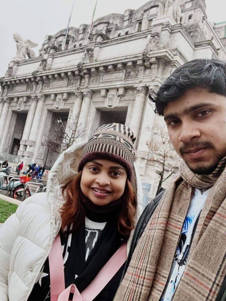 Students on campus