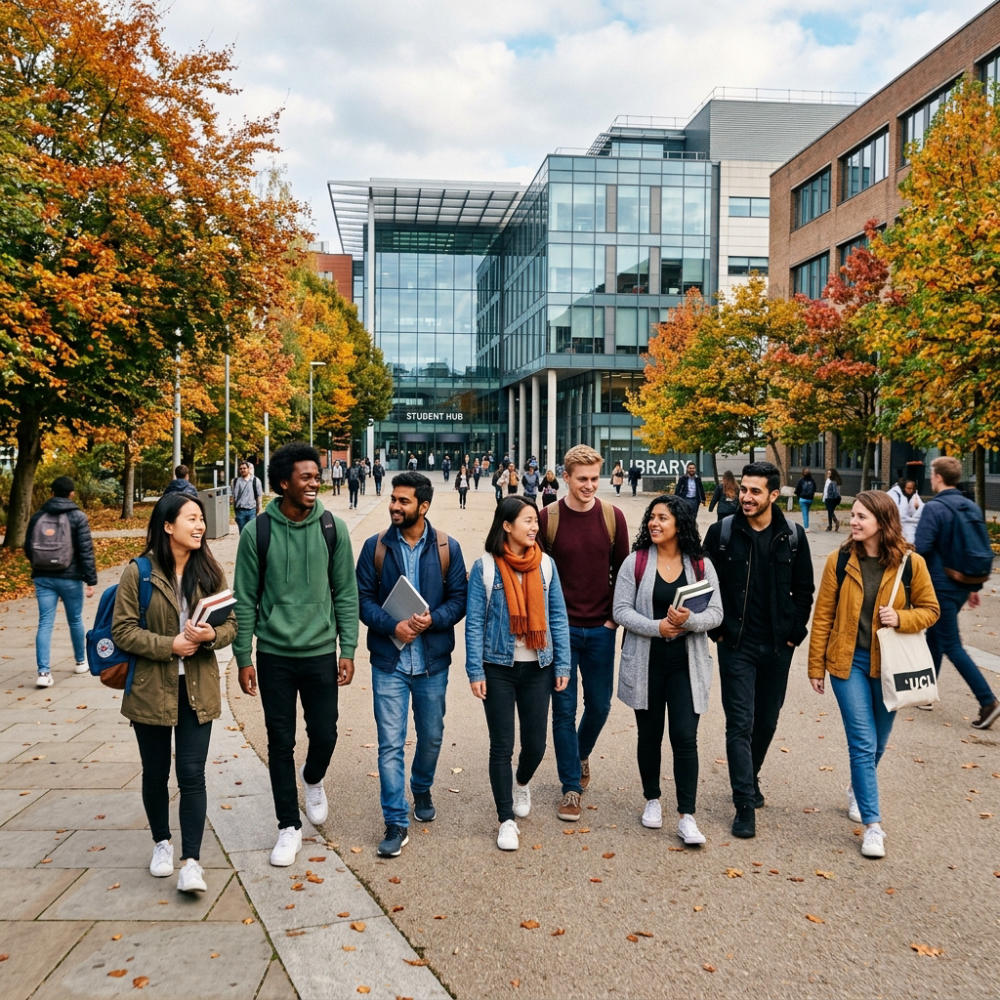 Student On Campus