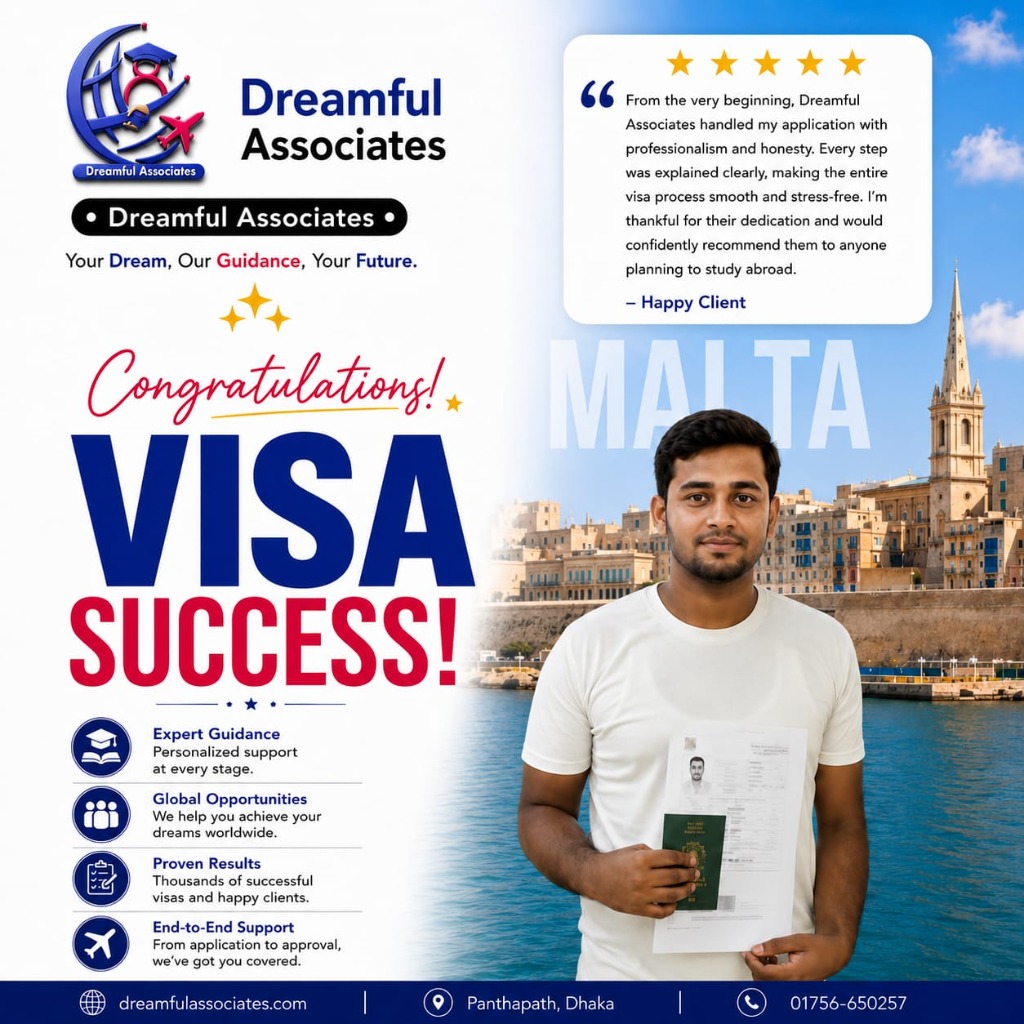 Malta Visa Approved